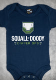 Squall of Doody – Baby Navy Blue Onepiece & T-shirt