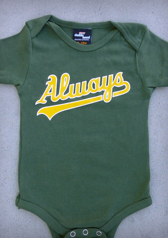Always – Baby Olive Green Onepiece & T-shirt