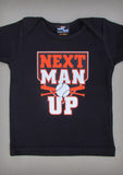 Next Man Up (Baltimore) – Baby Boy Black Onepiece & T-shirt
