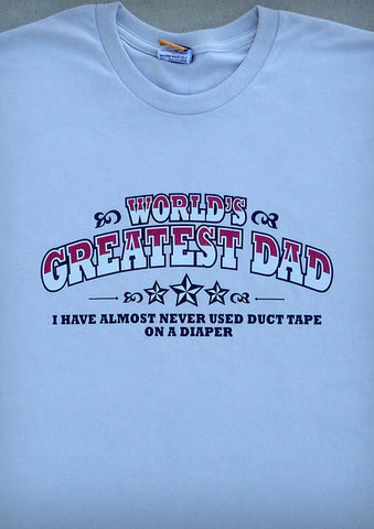World's Greatest Dad – Men's Daddy Light Gray T-shirt