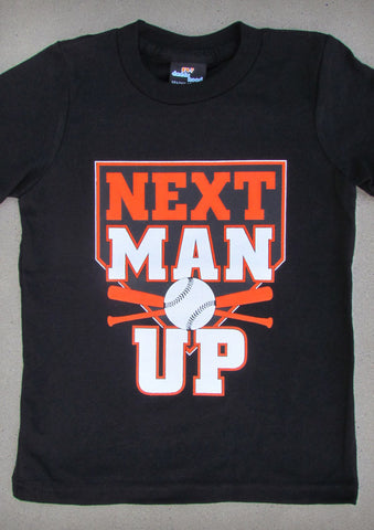 Next Man Up (San Francisco) – Youth Boy Black T-shirt