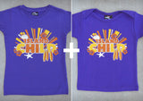 Island Child Gift Set – Hawaii Youth T-shirt + Baby Onepiece/T-shirt